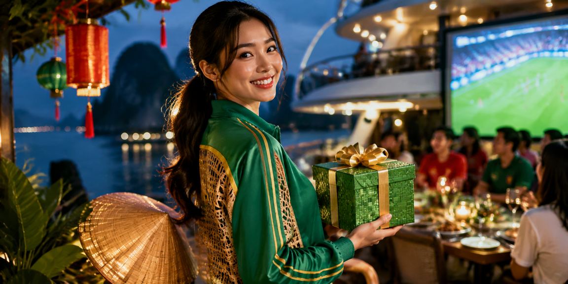 Khung cảnh Hạ Long gợi trải nghiệm thể thao trực tuyến cho người Việt