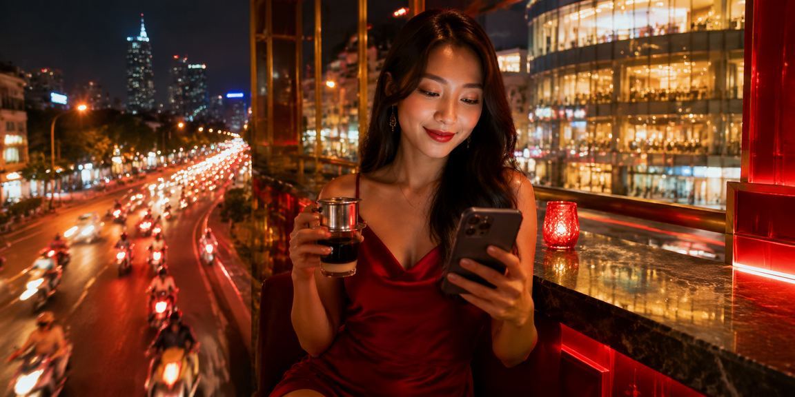 Quán cà phê tại Thành phố Hồ Chí Minh gợi nhắc thói quen giải trí cân bằng